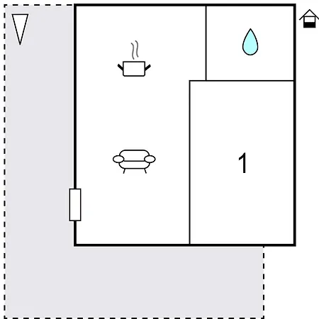 One-bedroom In Kneze Σπίτι διακοπών Pupnat